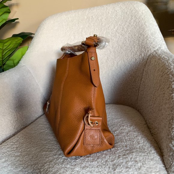 Dooney & Bourke Medium East/West Slouch Camel NWT - Picture 6 of 10